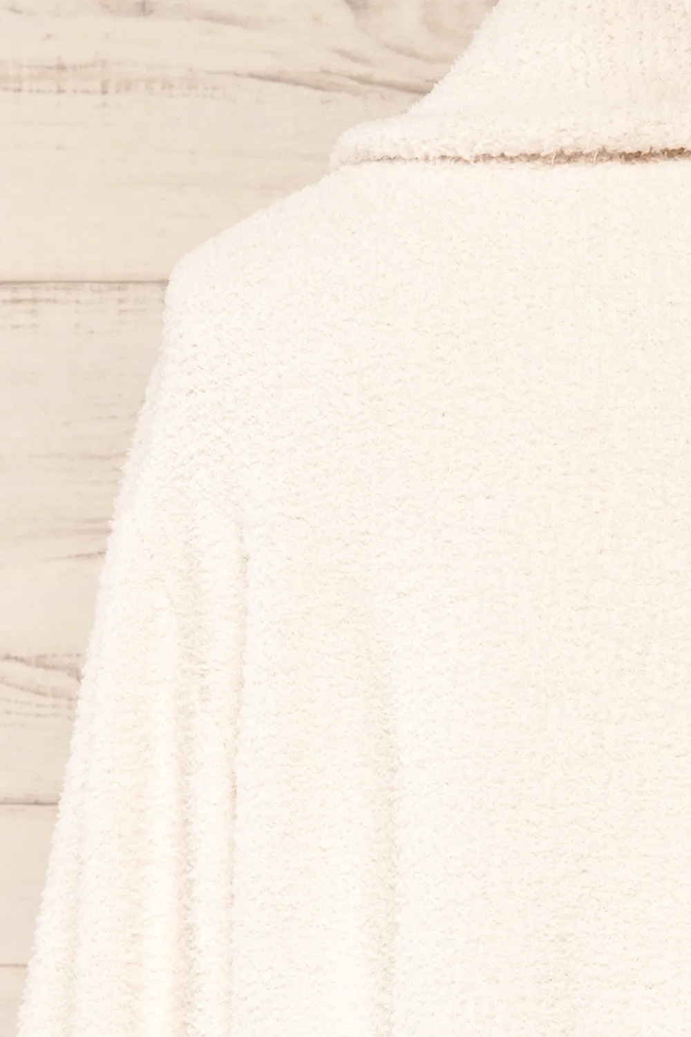 Adragna | Fuzzy Long Cardigan w/ Pockets