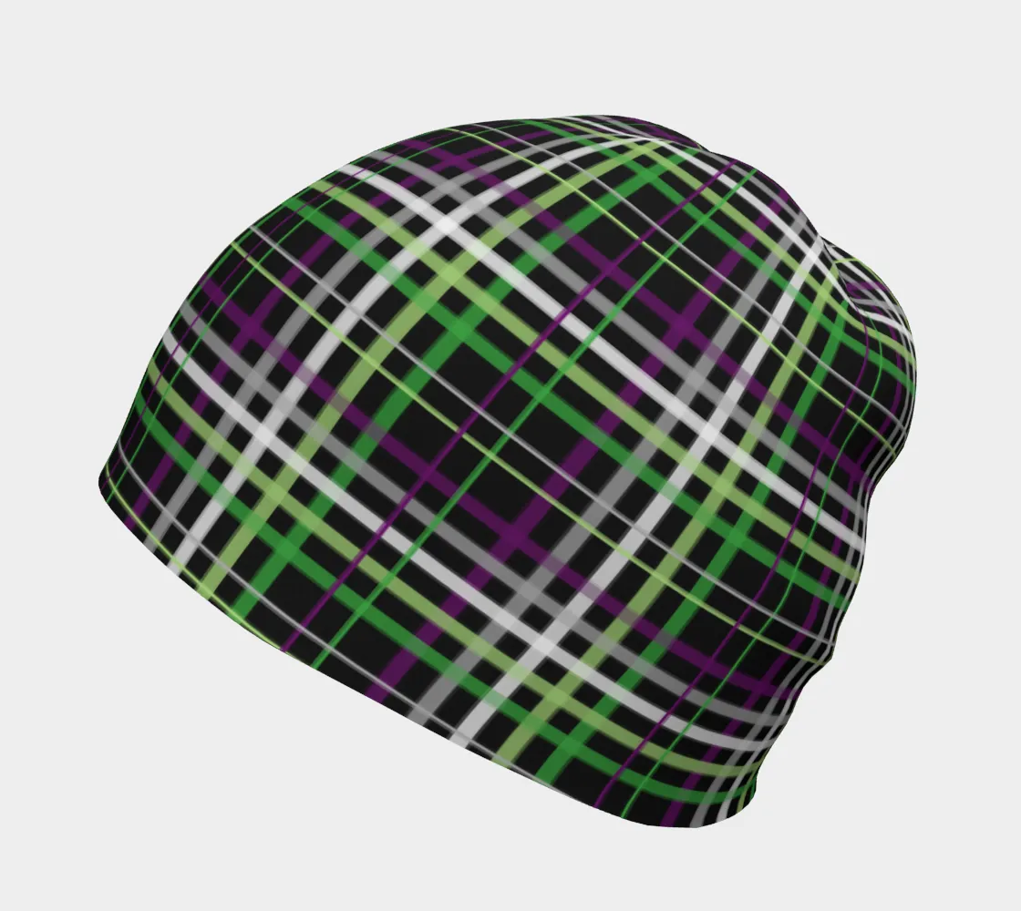 Aroace - V6 Plaid Beanie