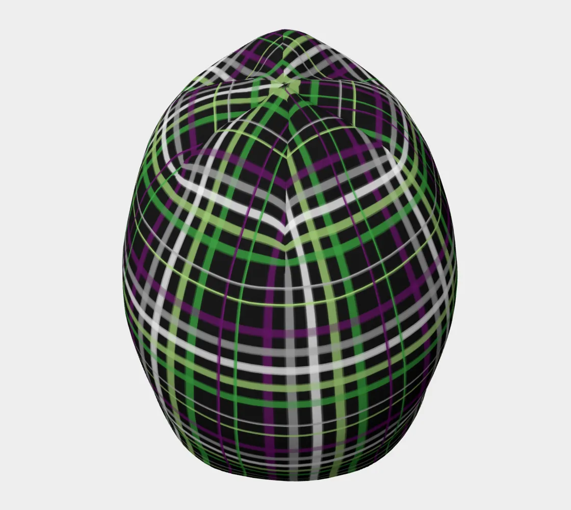 Aroace - V6 Plaid Beanie