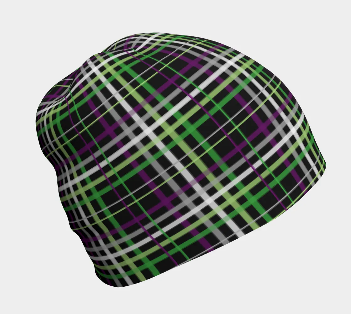 Aroace - V6 Plaid Beanie