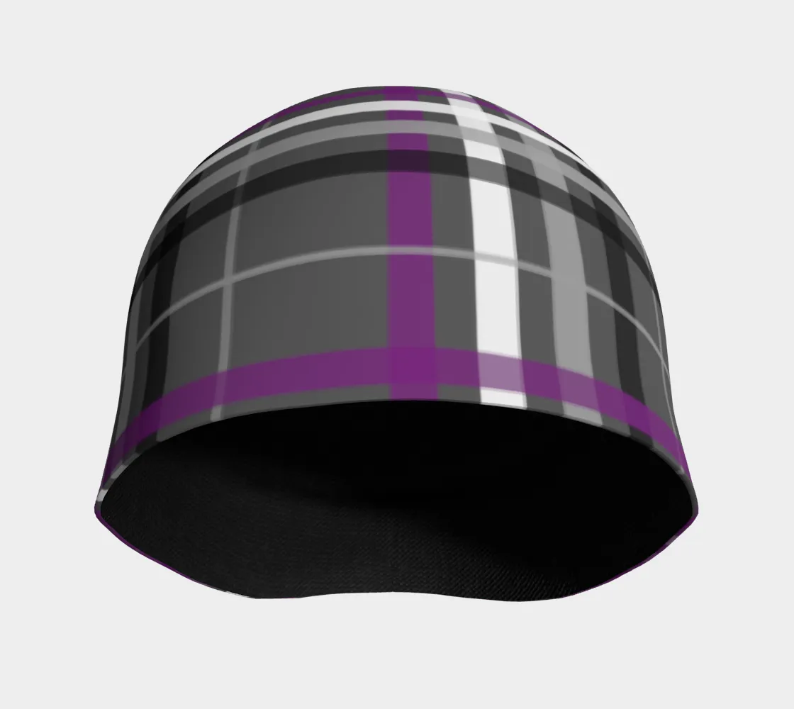Asexual Plaid Beanie