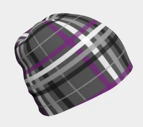 Asexual Plaid Beanie