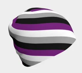 Asexual Striped Beanie