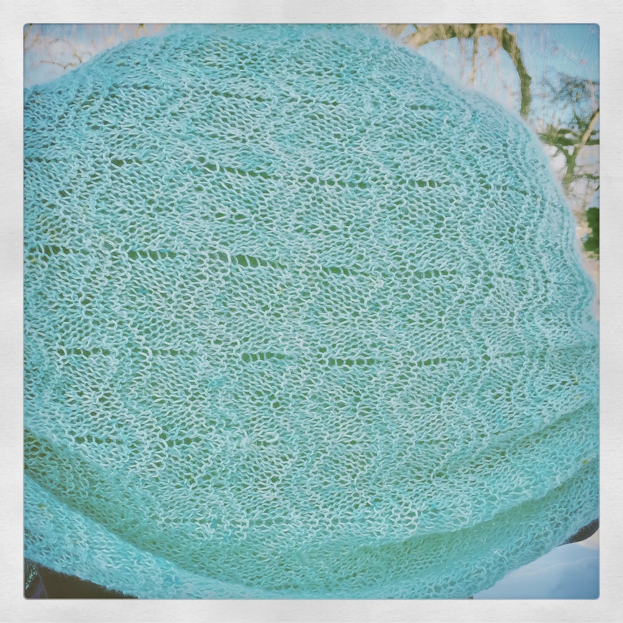 Aurora Shawl Knitting Pattern DIGITAL DOWNLOAD