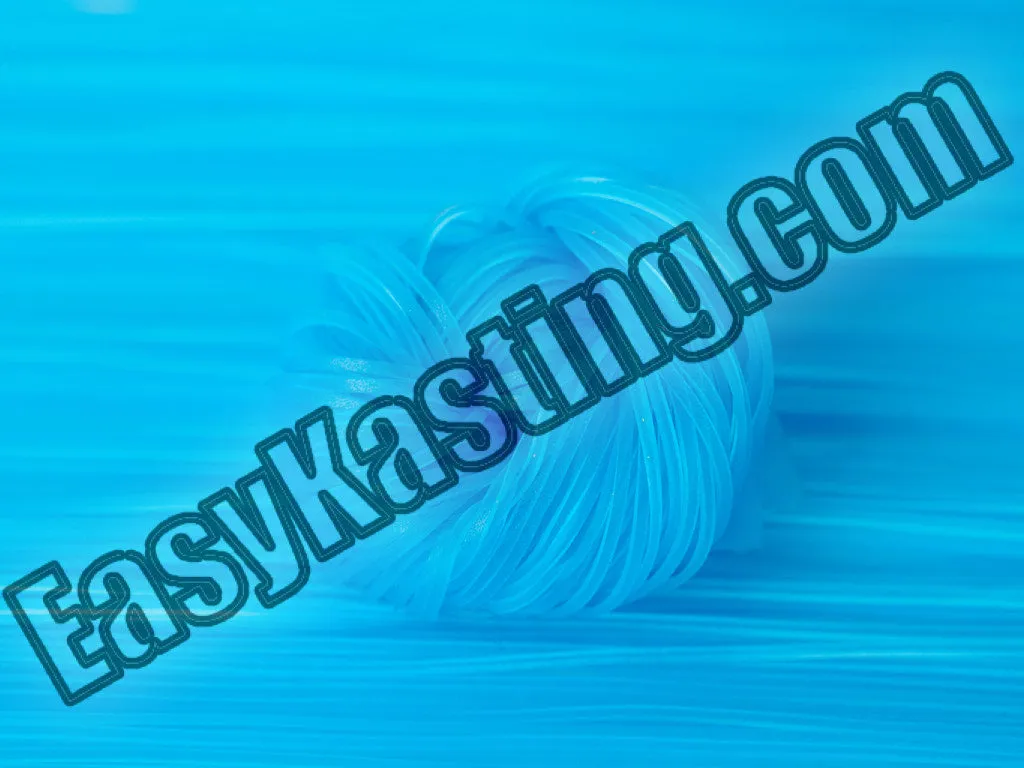 Awaken Ocean Vibes with 8801-016 Sea Blue No-Flake Skirt Tabs - Fishing Joy Courtesy of Easy Kasting