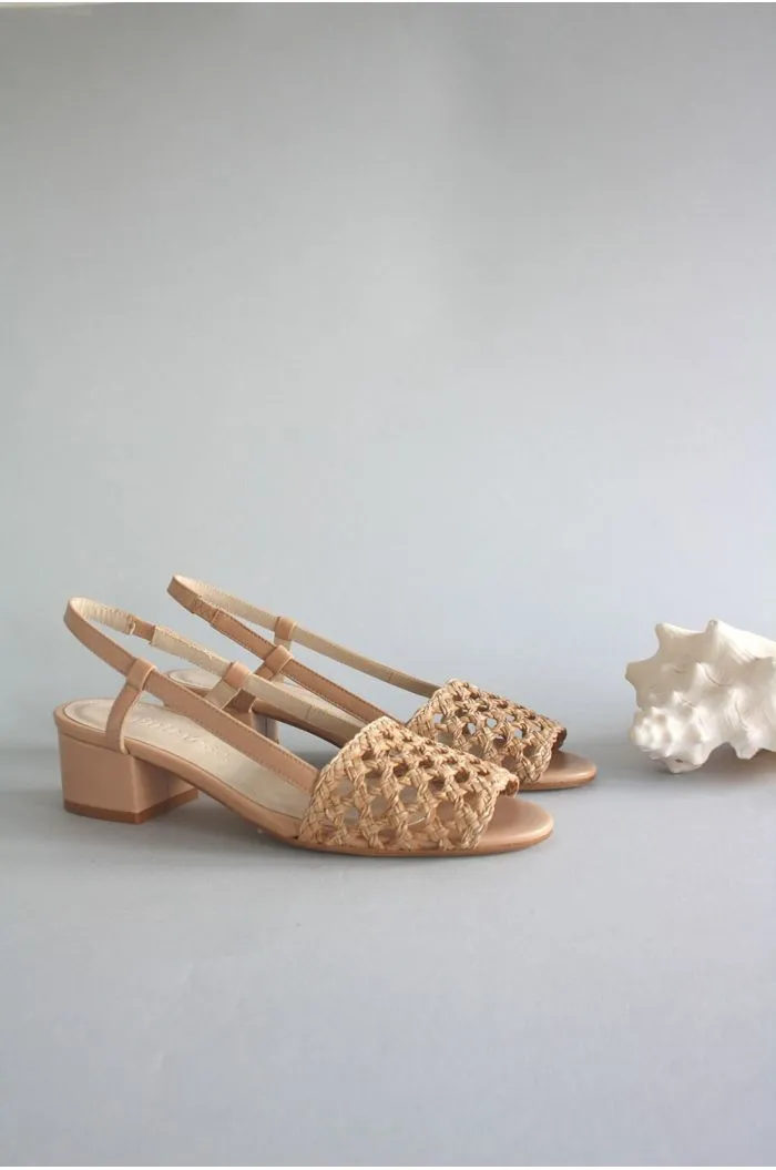 Beige Romy Sandals