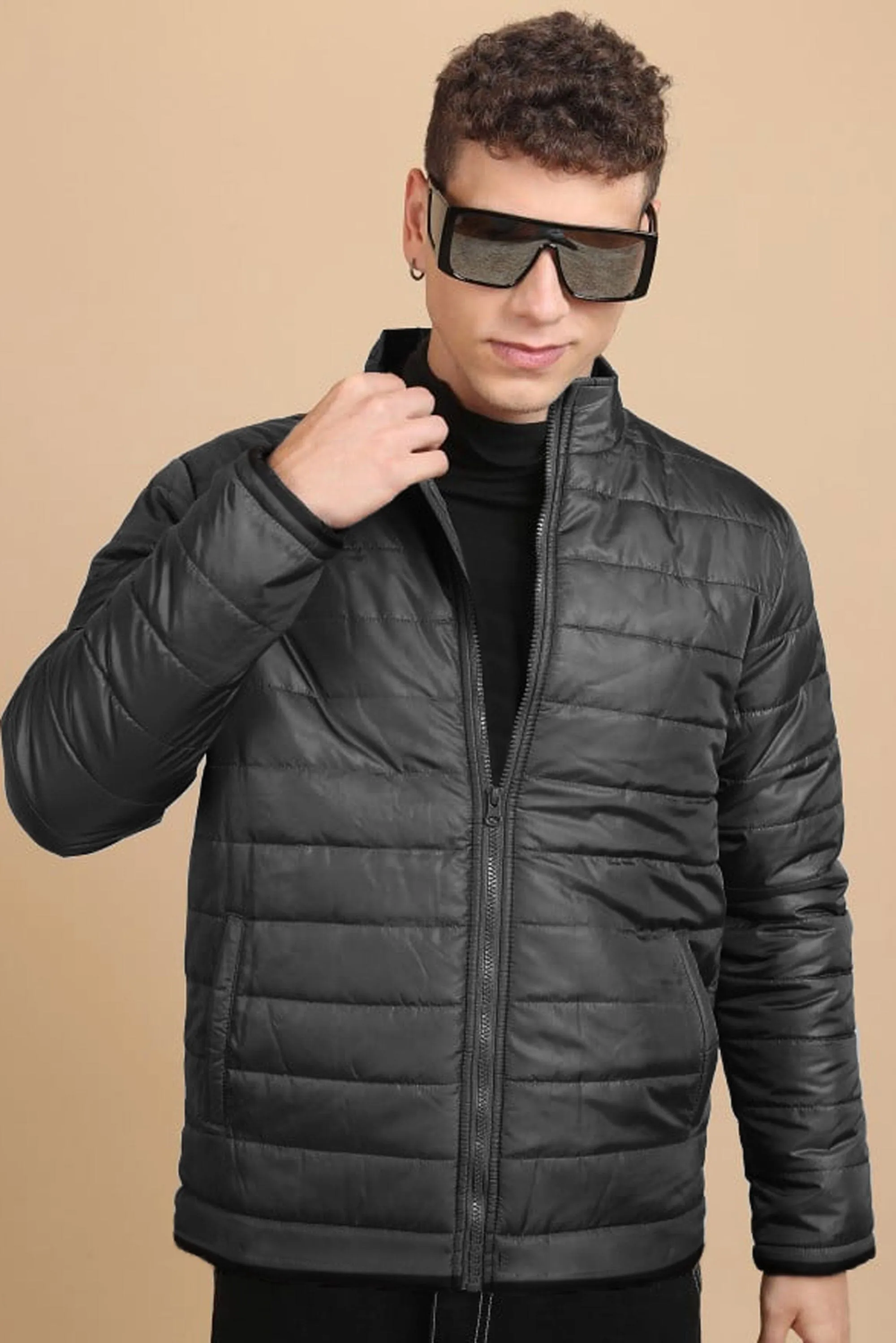 Burnt Soul Men's Leuven Classic Puffer Jacket