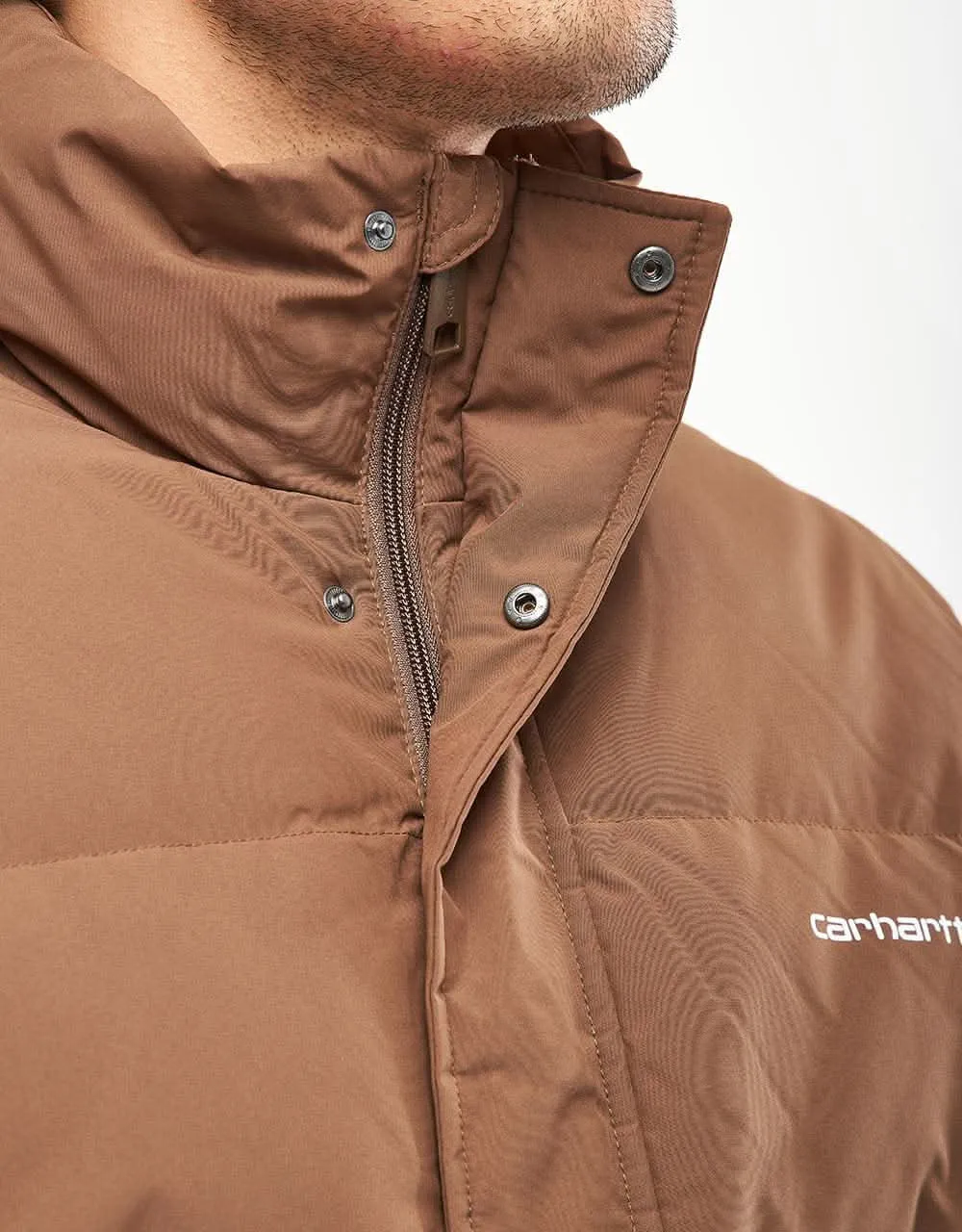 Carhartt WIP Danville Jacket - Chocolate/White