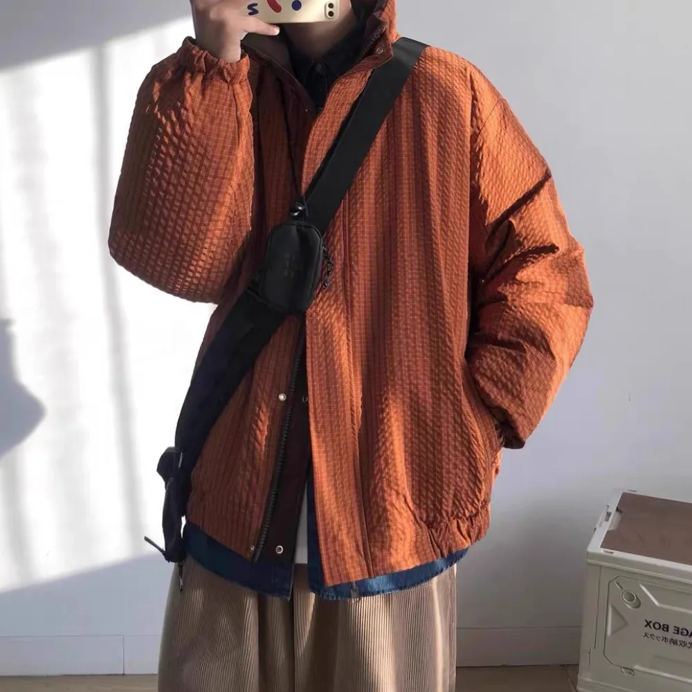 Classic Waffle Fabric Jacket