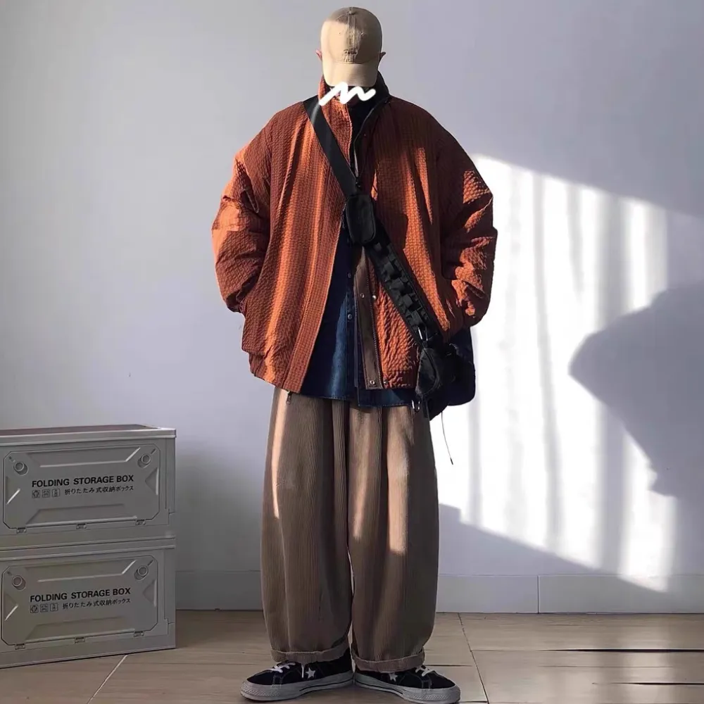 Classic Waffle Fabric Jacket