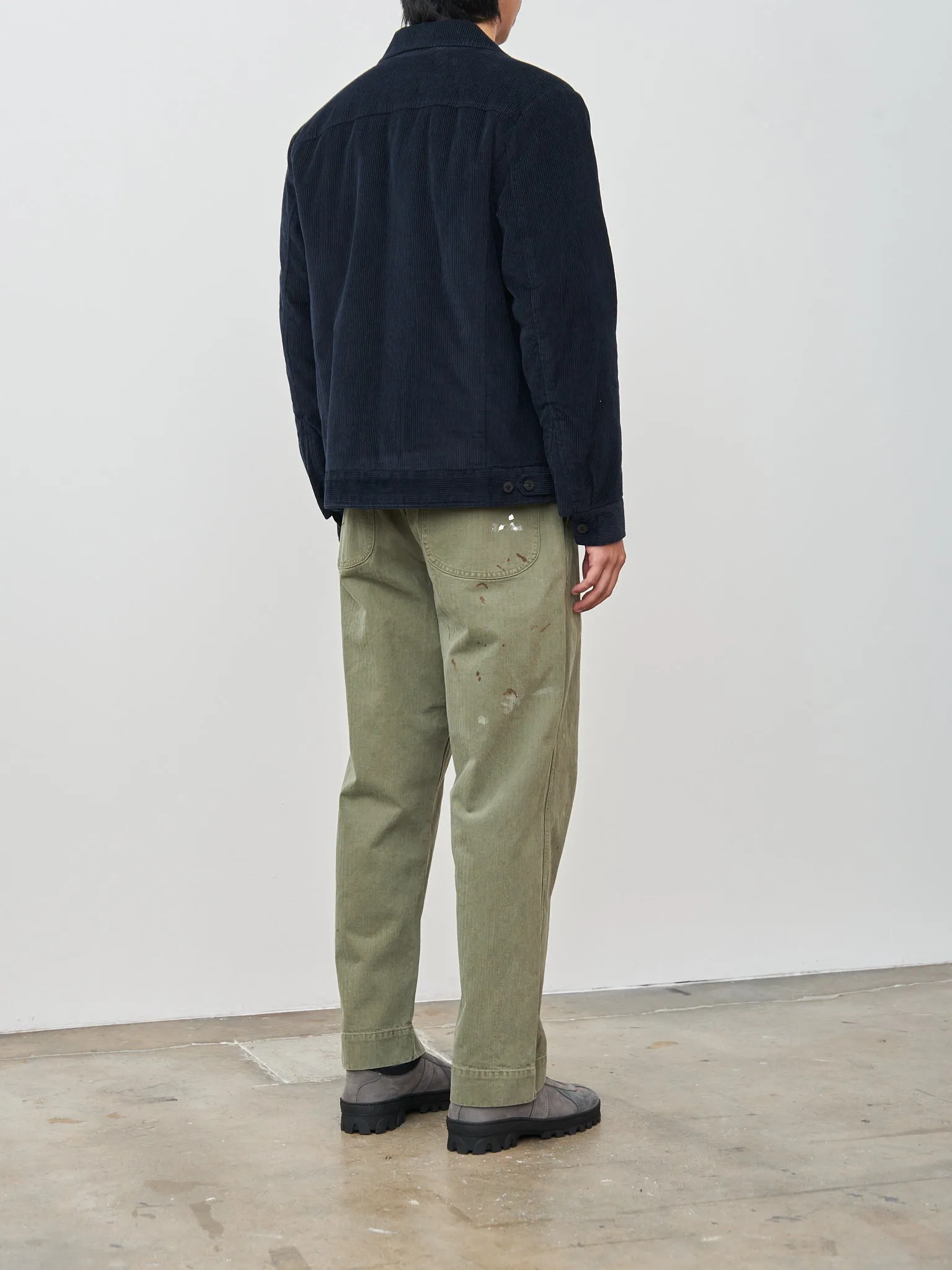 Corduroy Classic Jacket - Navy