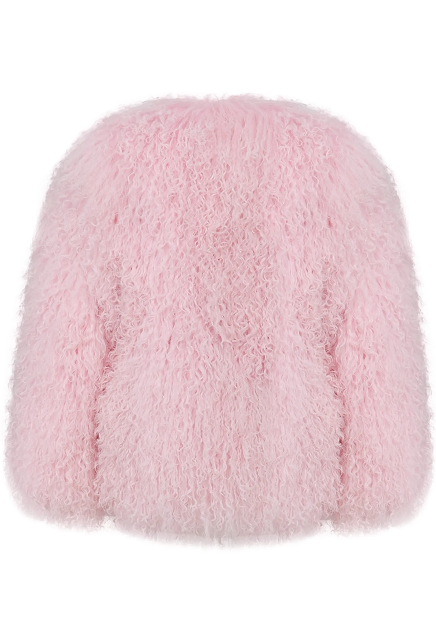 DINA Baby Pink Mongolian Coat