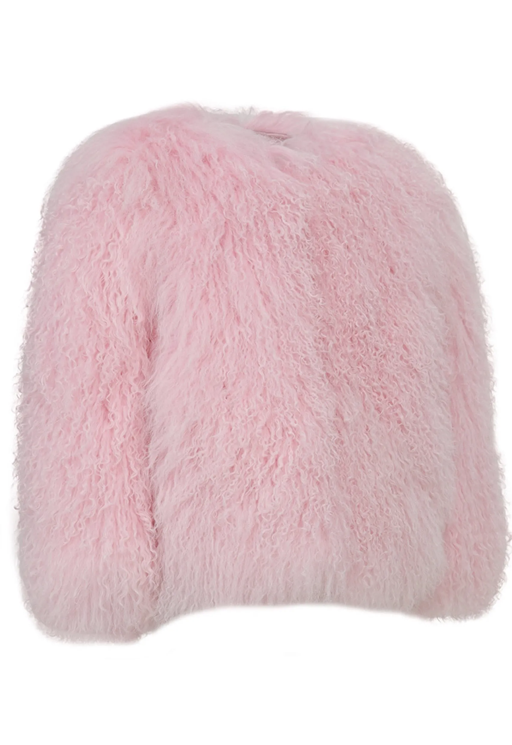 DINA Baby Pink Mongolian Coat