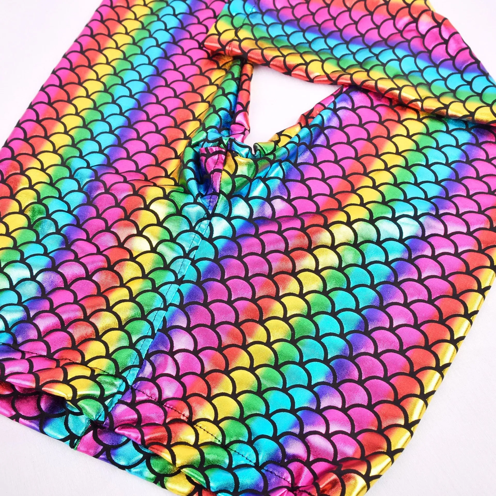 Dragon Scale Leggings Soft Elastic Kids Leggings Mermaid Pants