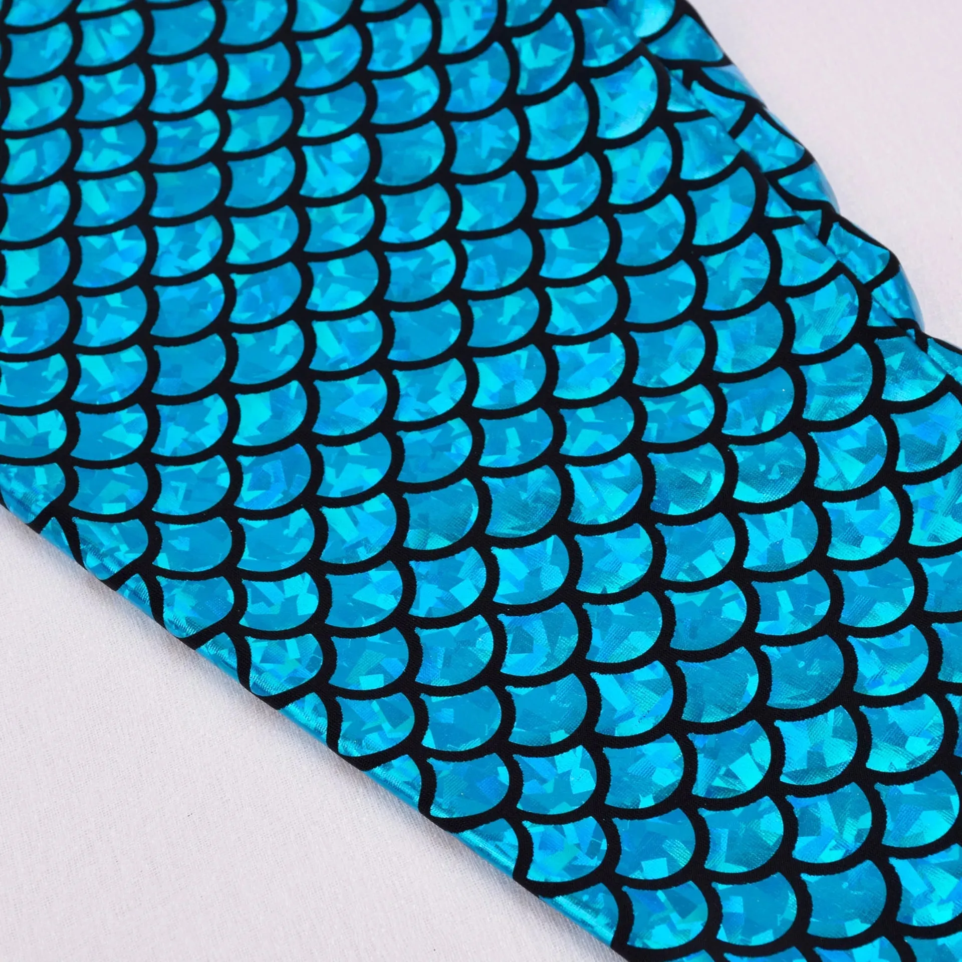 Dragon Scale Leggings Soft Elastic Kids Leggings Mermaid Pants