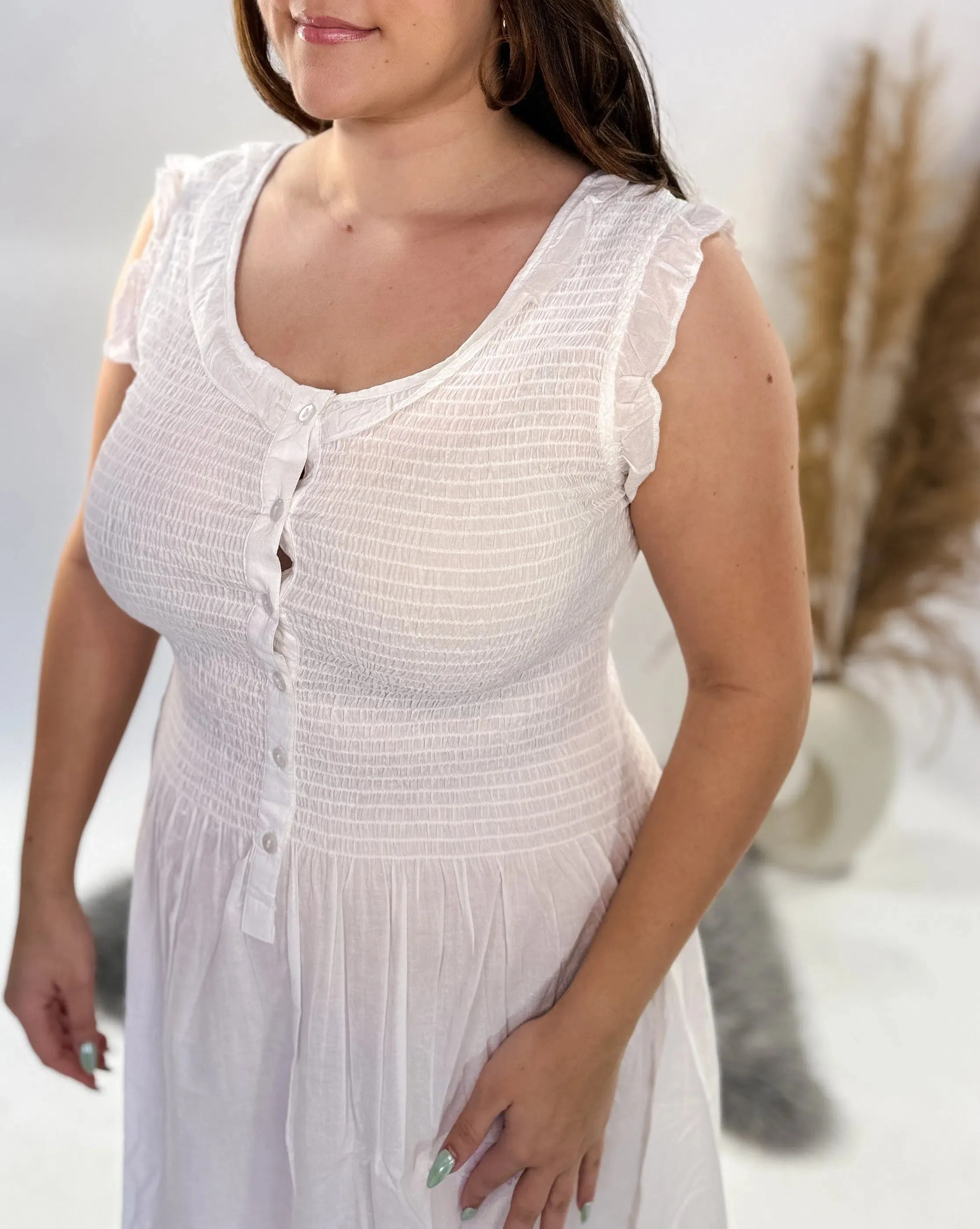 Dress Cotton Cap Sleeve | SUMMER DRESS