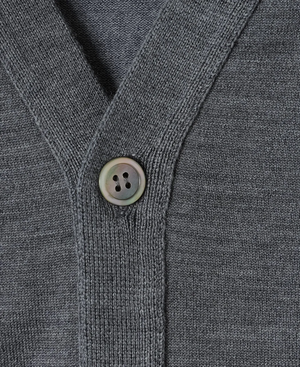 FF30G Cardigan Super Extra Fine Merino Wool