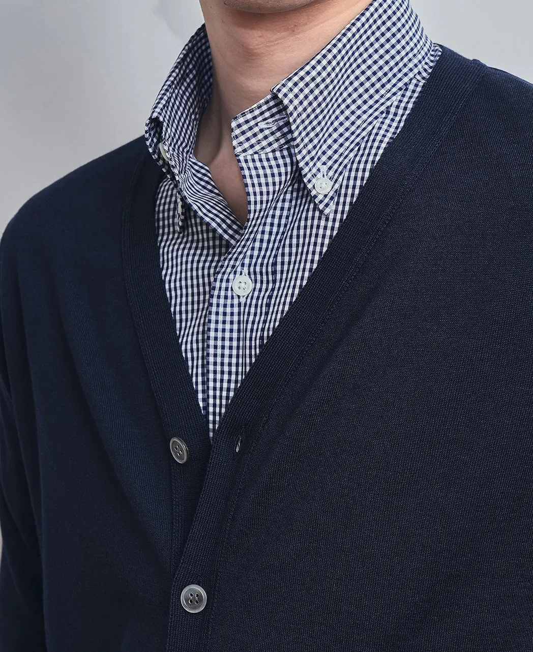 FF30G Cardigan Super Extra Fine Merino Wool