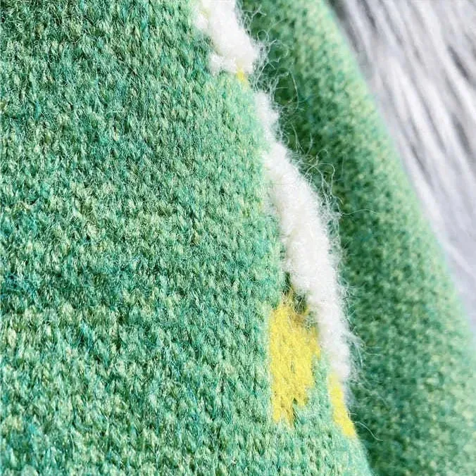 Fluffy Sheep Thick Sweater Cardigan
