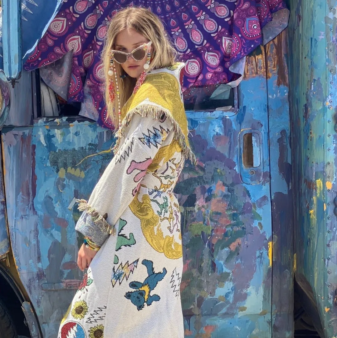 Grateful Dead Fabulous Yacht Party Blanket Coat