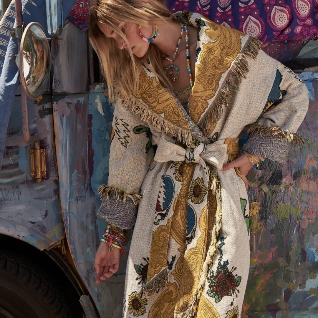 Grateful Dead Fabulous Yacht Party Blanket Coat