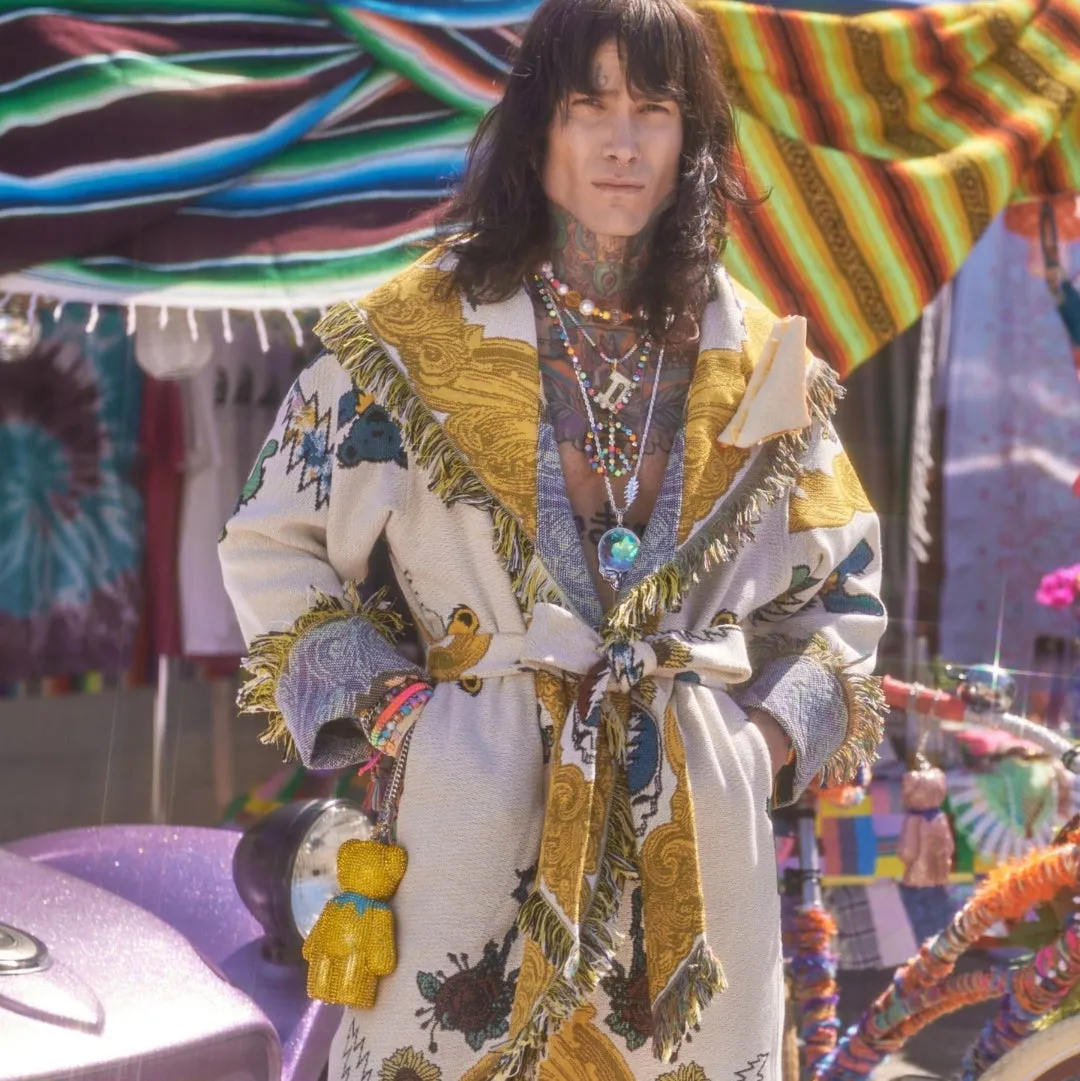 Grateful Dead Fabulous Yacht Party Blanket Coat