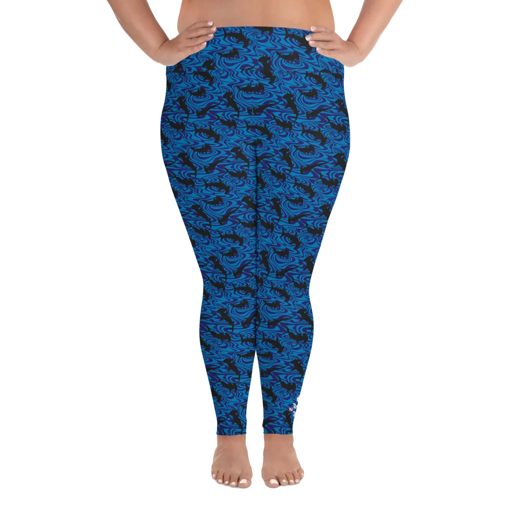 Hammerhead Shark Plus Size Leggings