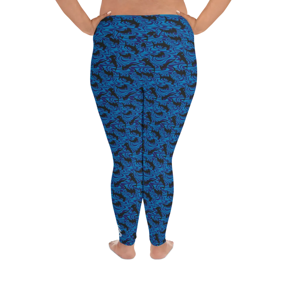 Hammerhead Shark Plus Size Leggings