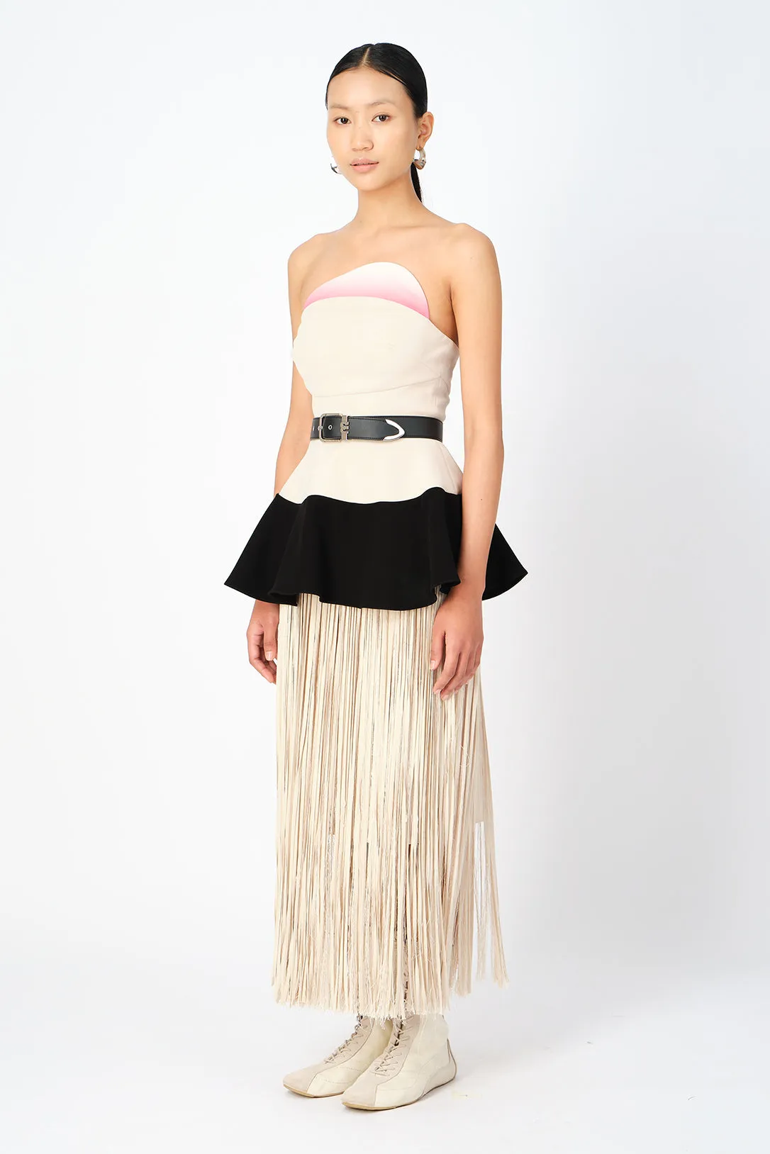 Hanami fringe skirt