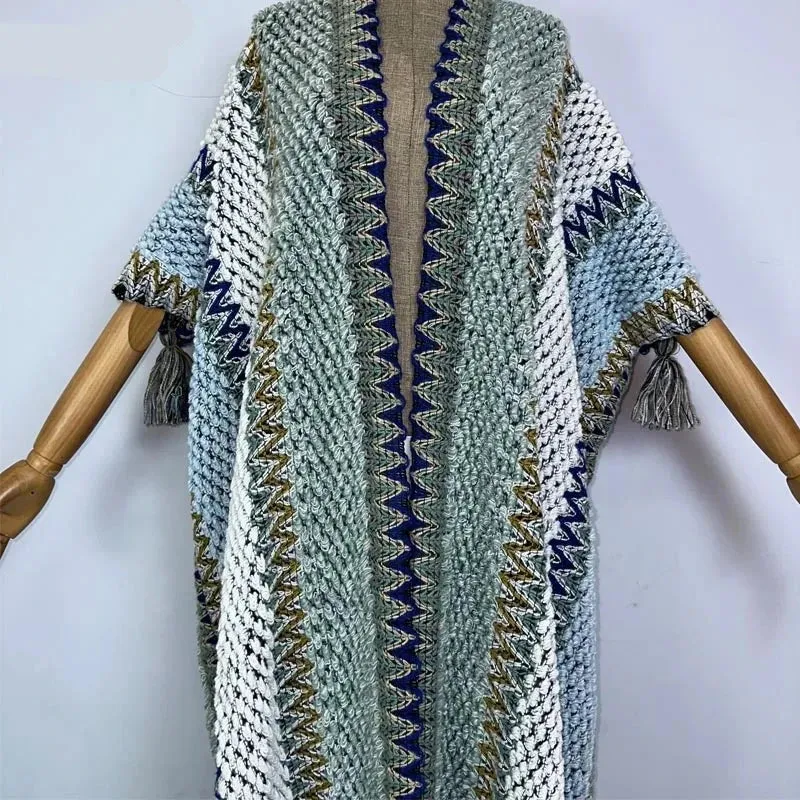 Huggelicious Tassel Knitted Long Cardigans 30 Colours