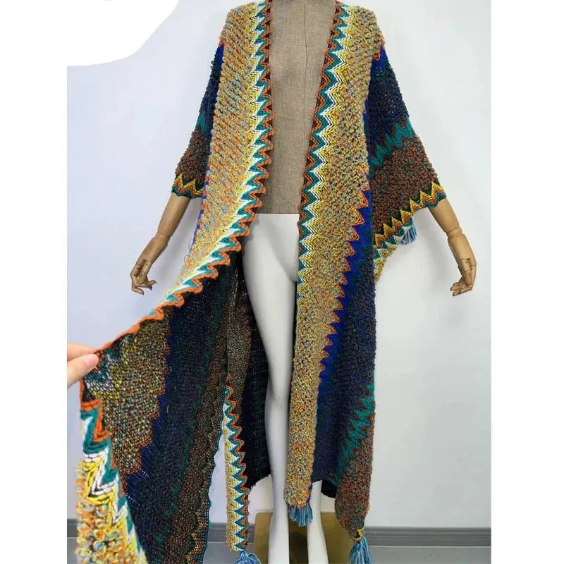 Huggelicious Tassel Knitted Long Cardigans 30 Colours
