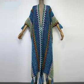 Huggelicious Tassel Knitted Long Cardigans 30 Colours