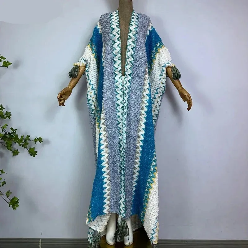 Huggelicious Tassel Knitted Long Cardigans 30 Colours