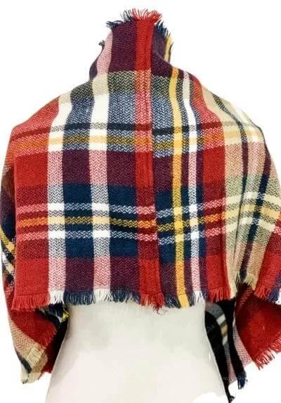 Isle Plaid Infinity Scarf