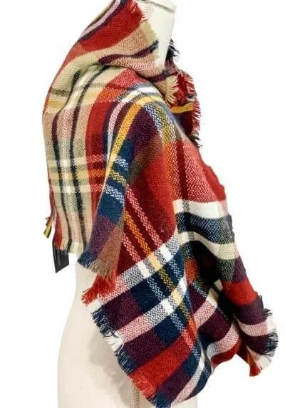 Isle Plaid Infinity Scarf