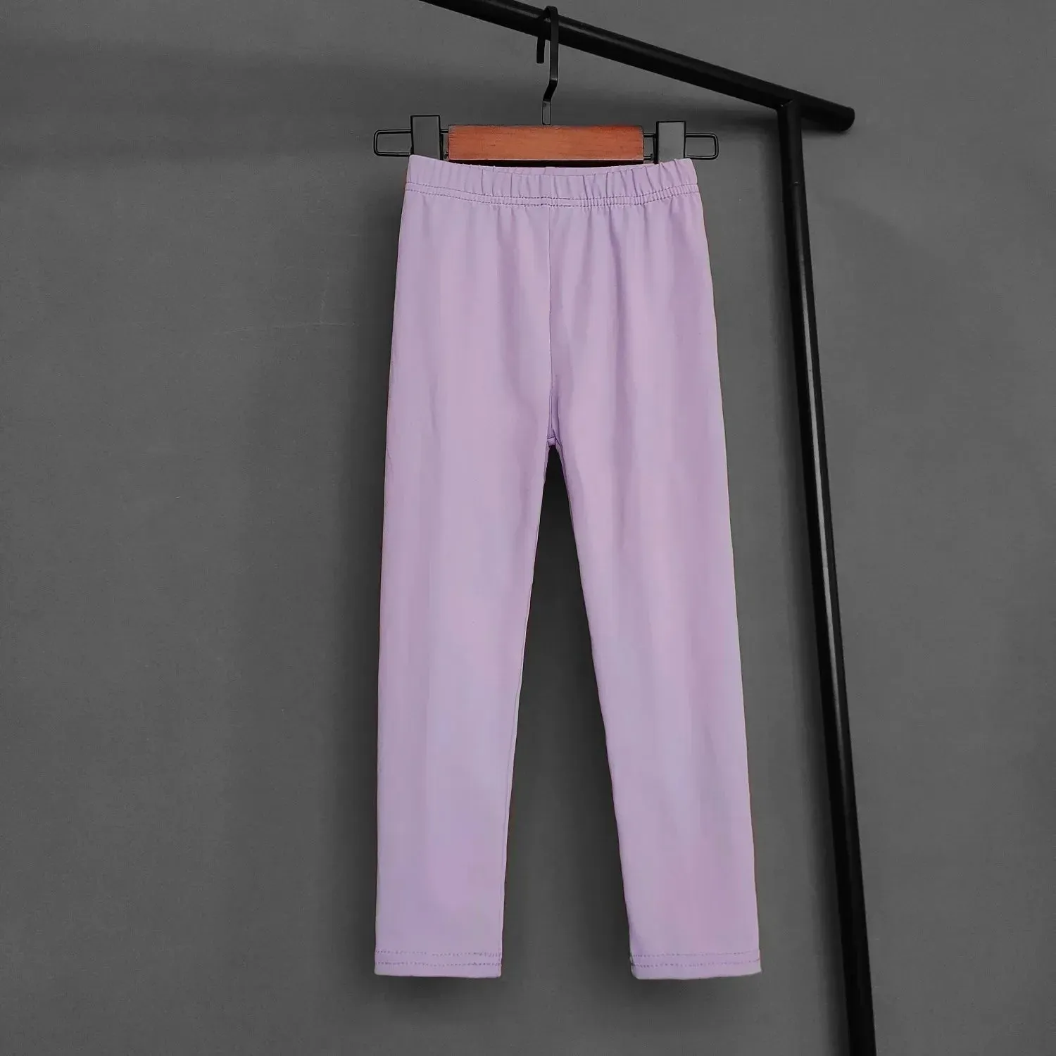 Kids Skinny Leggings Solid Color Pants Cute Stretch Spring Summer Trousers Soft Slim Children Pant Girl and Boys