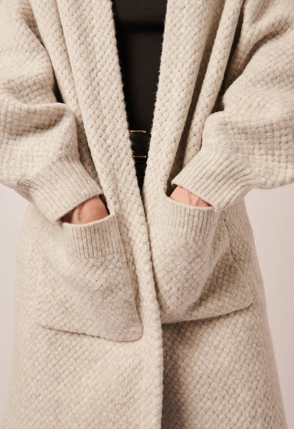Line The Label Shiloh Cardigan Mineral