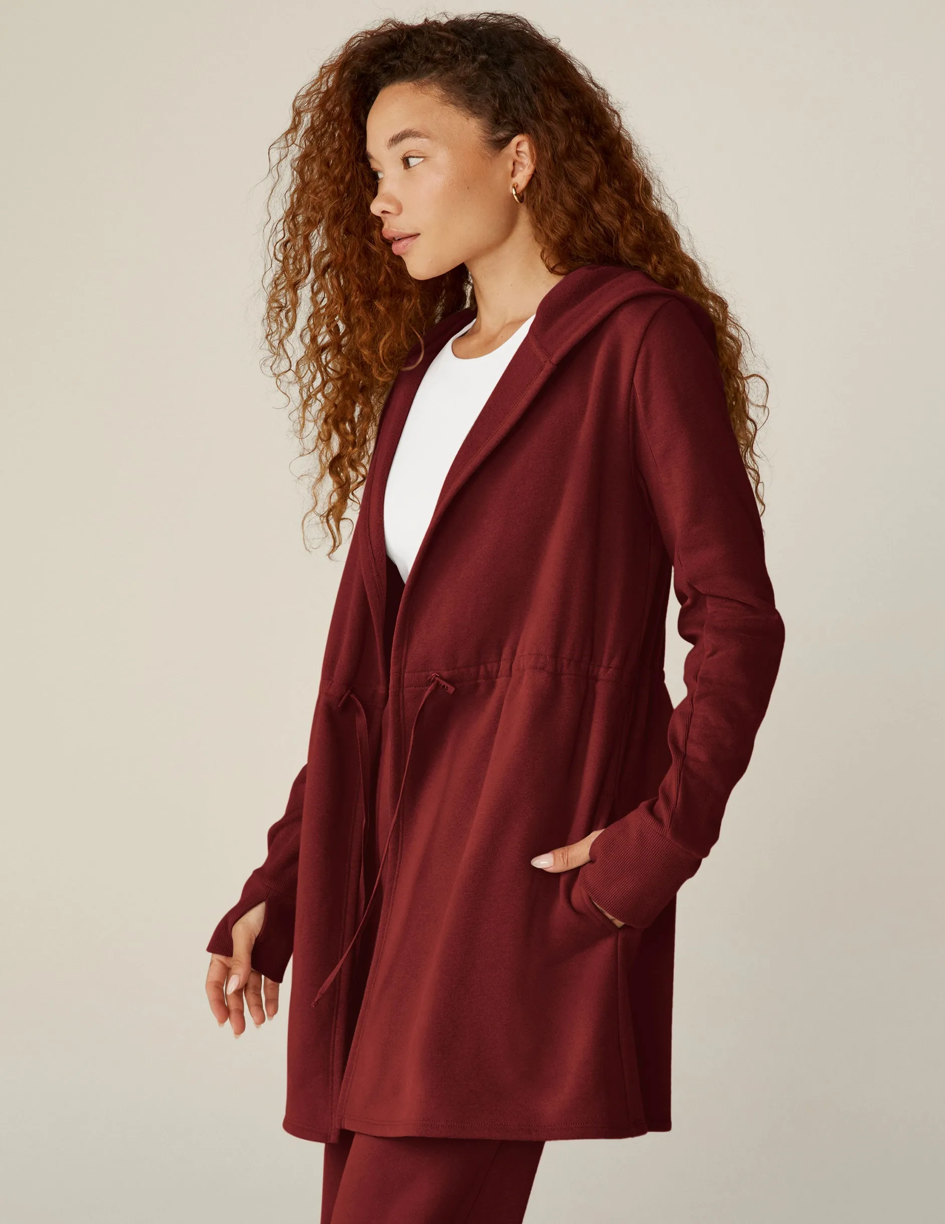 LuxeFleece Hooded Jacket