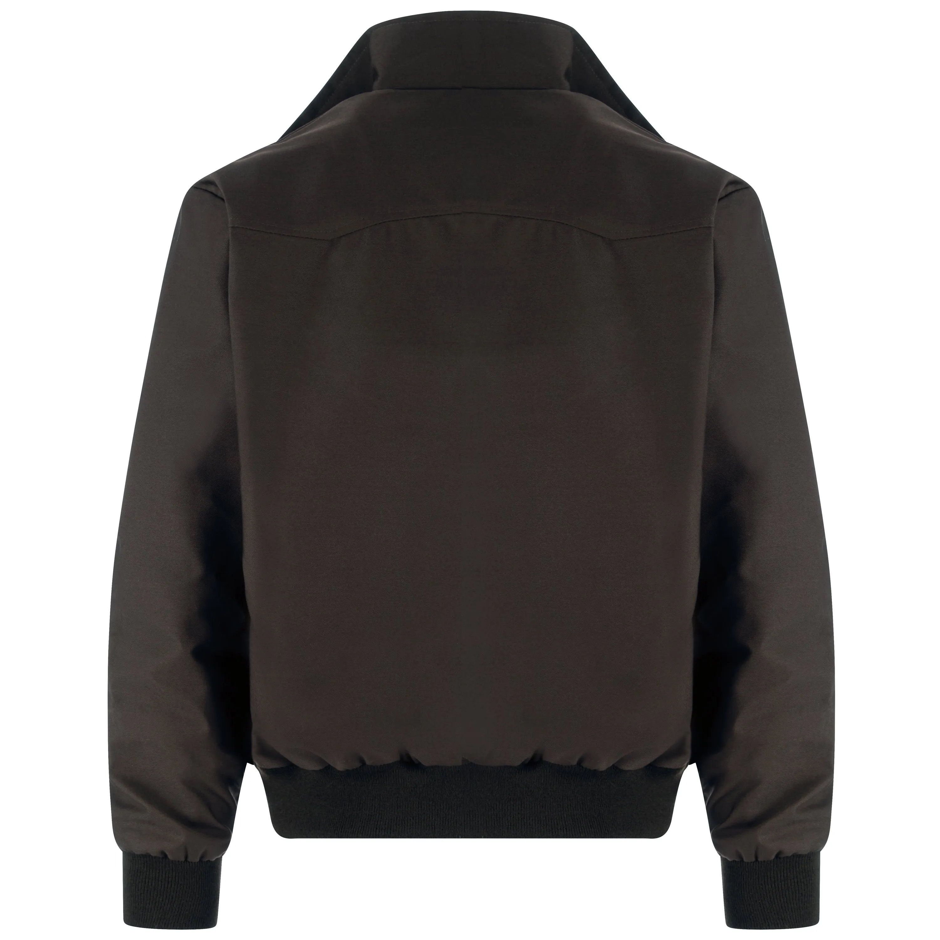 Mens Classic Harrington Jacket - Brown