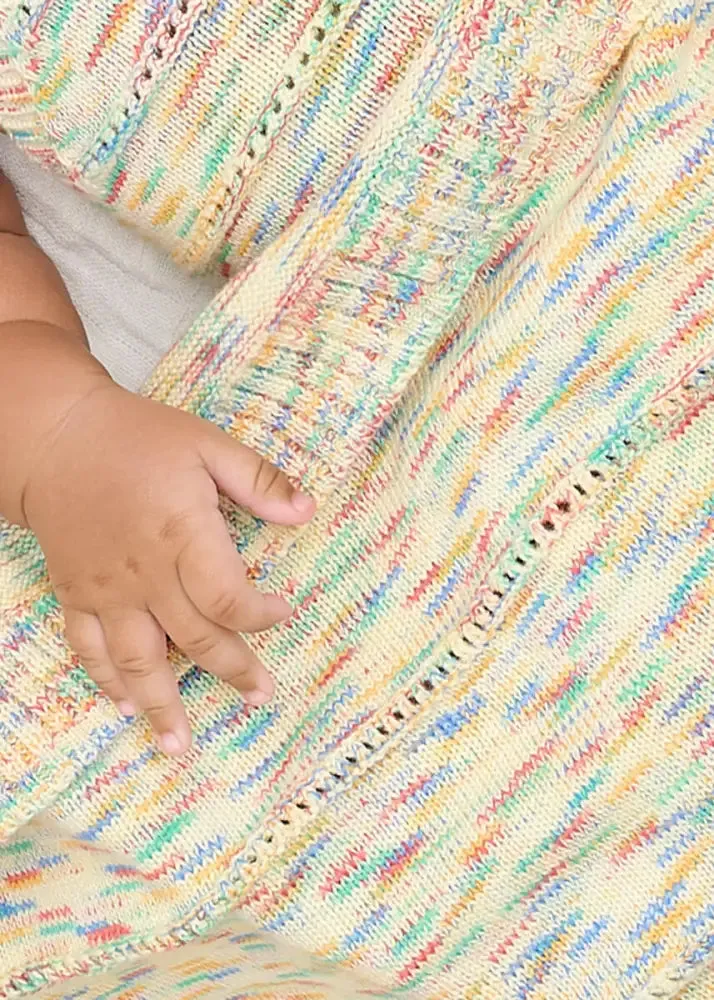 Merry - Space Dye Knitted Baby Blanket