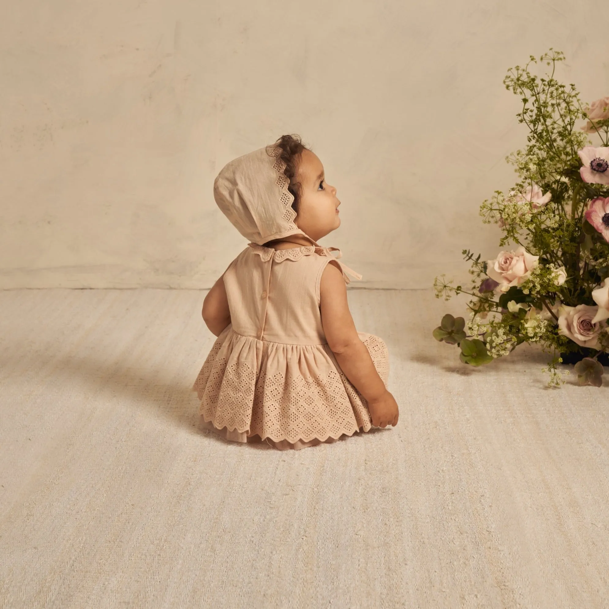 Noralee Georgia Romper - Antique