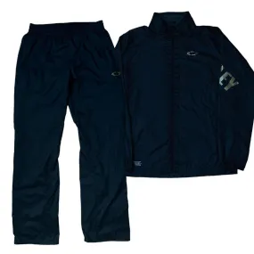 Oakley Black and gold Windbreaker/ Shell suit