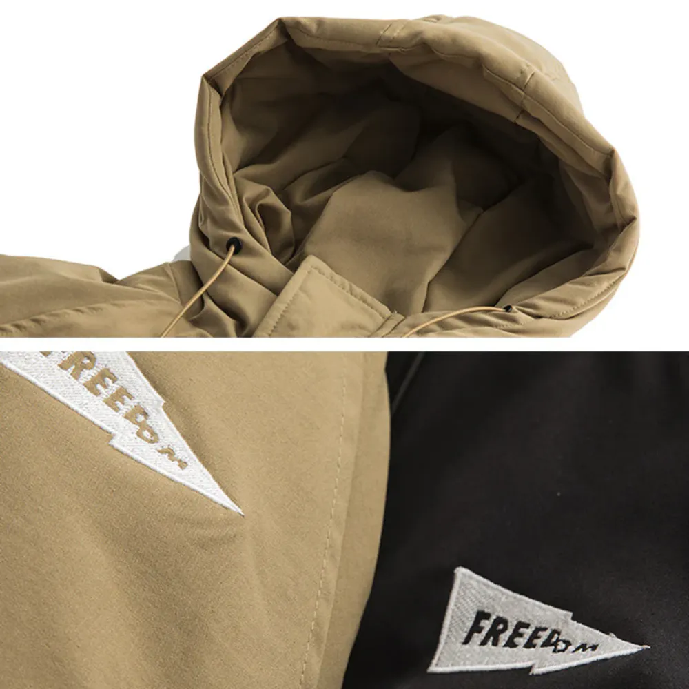 retro Japanese Thickened Workwear Style Coat