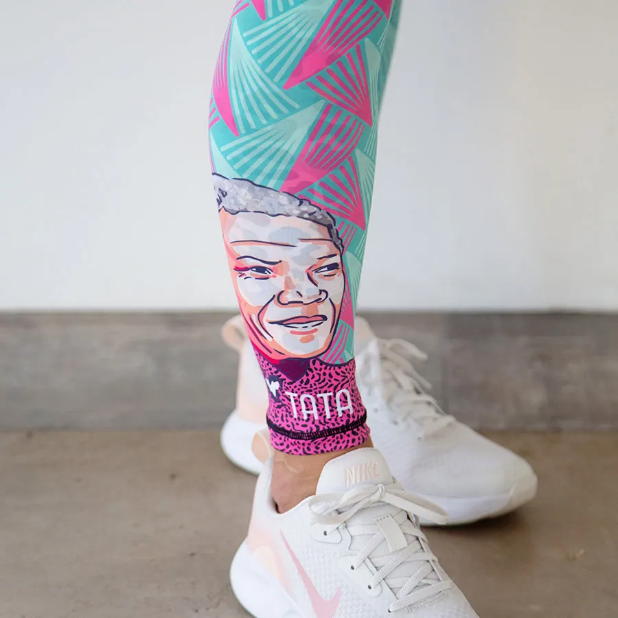 Reversible Leggings |  TATA & Leopard Print