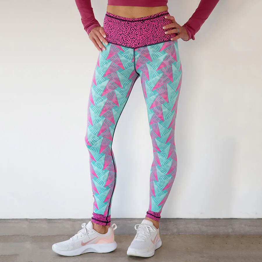 Reversible Leggings |  TATA & Leopard Print