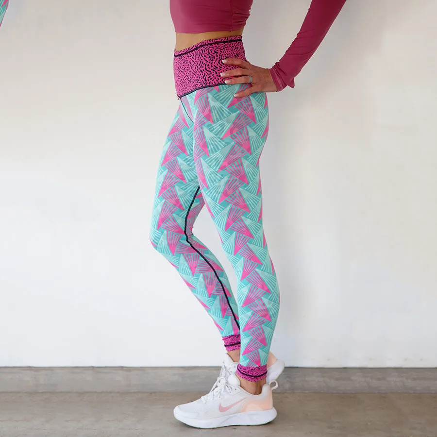 Reversible Leggings |  TATA & Leopard Print