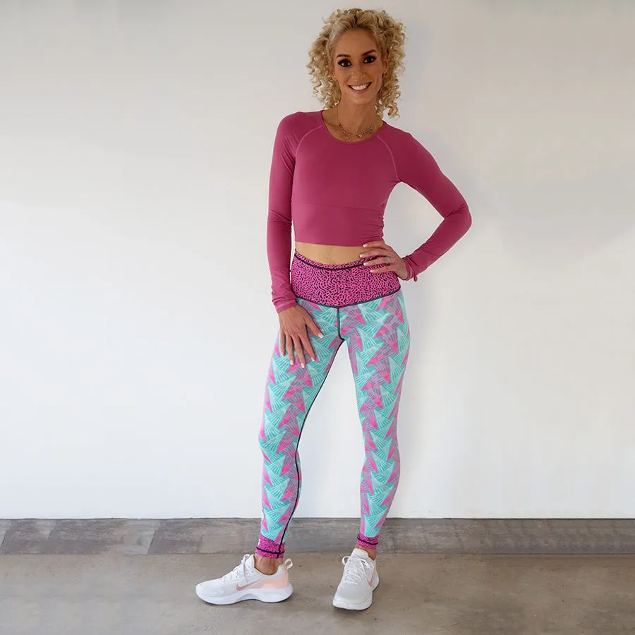Reversible Leggings |  TATA & Leopard Print