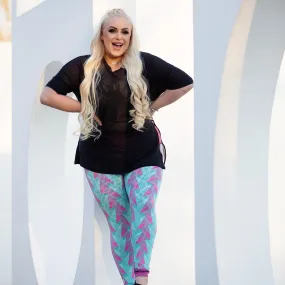 Reversible Leggings |  TATA & Leopard Print