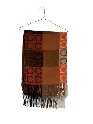 Rubynee Vintage y2k Asian pattern scarf in multi