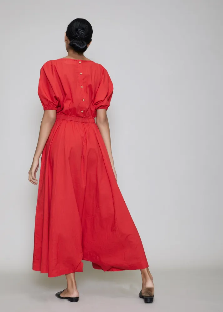 Sphara Jumpsuit Red